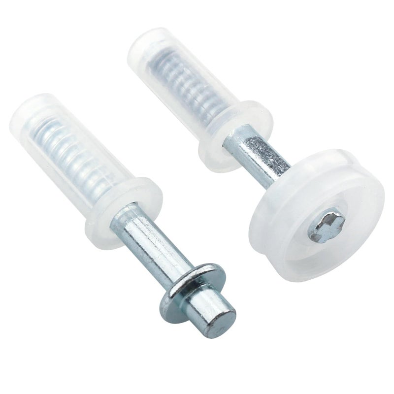 Hugexpen 2 Pack Bifold Door Hardware Bi-Fold Door Top Pivot and Guide Wheel Replacement for Prime-Line N 7266 Bi-Fold Door Top Pivot and Guide Wheel - Image 1